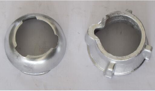 Çin Galvanizli Q235 malzeme Cuplock İskele Sistemi Dövme üst kupa / preslenmiş taba Tedarikçi